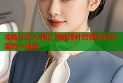 海角社区大事记 智能硬件管理与社区服务一站通