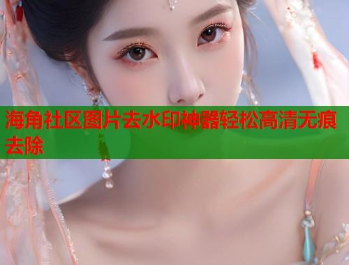 海角社区图片去水印神器轻松高清无痕去除