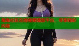 海角社区在线视频播放平台，尽享精彩内容