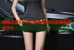 海角社区SIP平台智能呼叫与多媒体通信中心