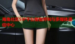 海角社区SIP平台智能呼叫与多媒体通信中心