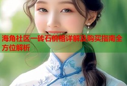 海角社区一砖石价格详解及购买指南全方位解析