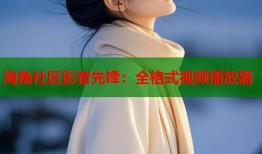 海角社区影音先锋：全格式视频播放器