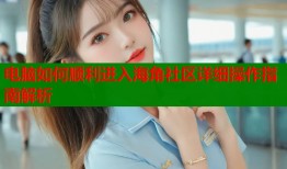 电脑如何顺利进入海角社区详细操作指南解析