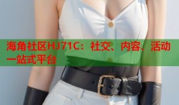 海角社区HJ71C：社交、内容、活动一站式平台