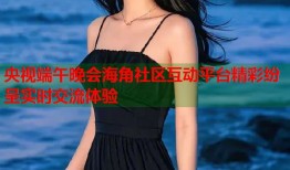 央视端午晚会海角社区互动平台精彩纷呈实时交流体验