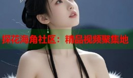探花海角社区：精品视频聚集地