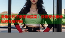 海角社区注册密码指南：快速安全登录您的专属空间