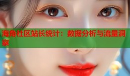 海角社区站长统计：数据分析与流量洞察