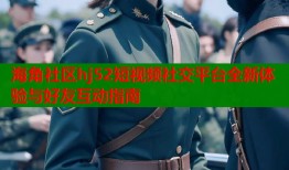 海角社区hj52短视频社交平台全新体验与好友互动指南