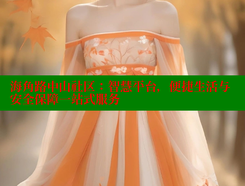 海角路中山社区：智慧平台，便捷生活与安全保障一站式服务