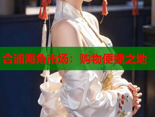 合浦海角市场：购物便捷之地