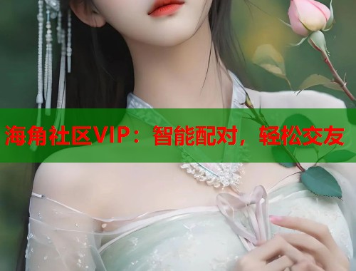 海角社区VIP：智能配对，轻松交友