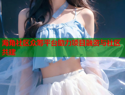 海角社区众筹平台助力项目融资与社区共建