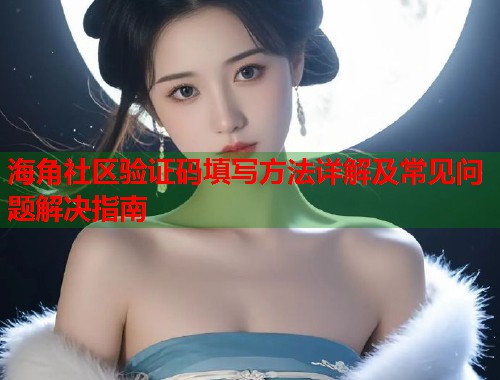 海角社区验证码填写方法详解及常见问题解决指南